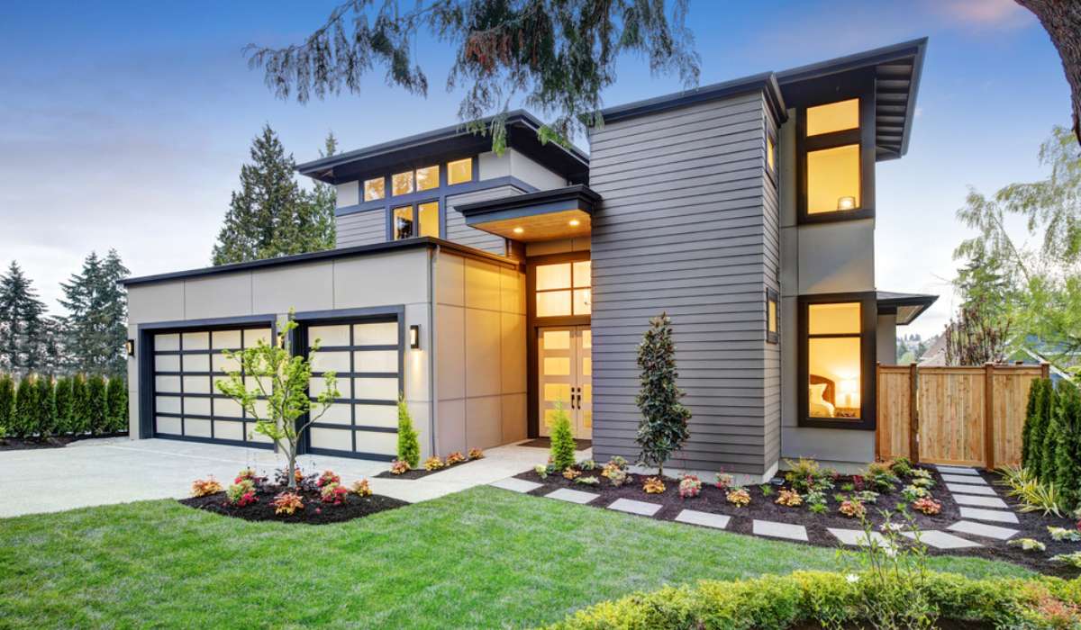 Modern Black Villa